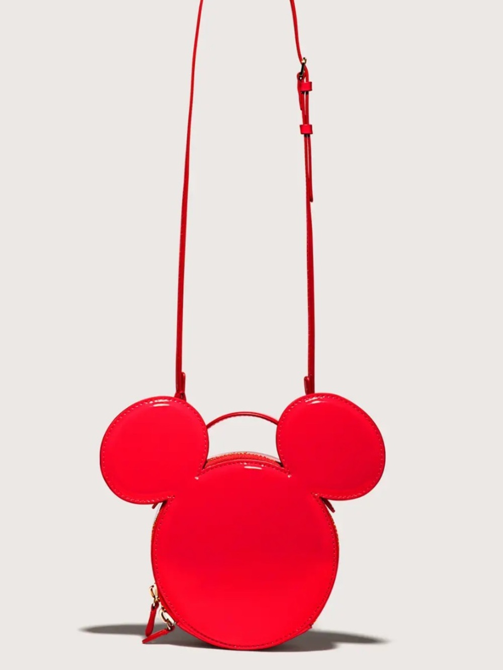 Stoney Clover Lane Disney Red Mickey Mouse Ear Crossbody Bag - Picture 2 of 8